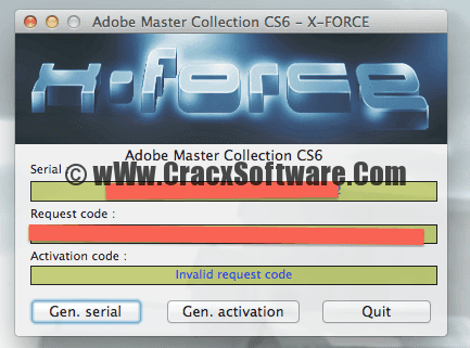 adobe cs6 master collection serial number for mac